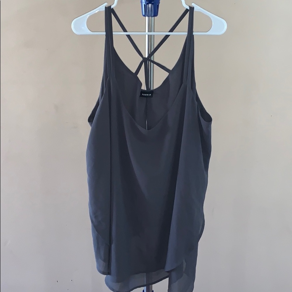 Torrid Grey Tank Top